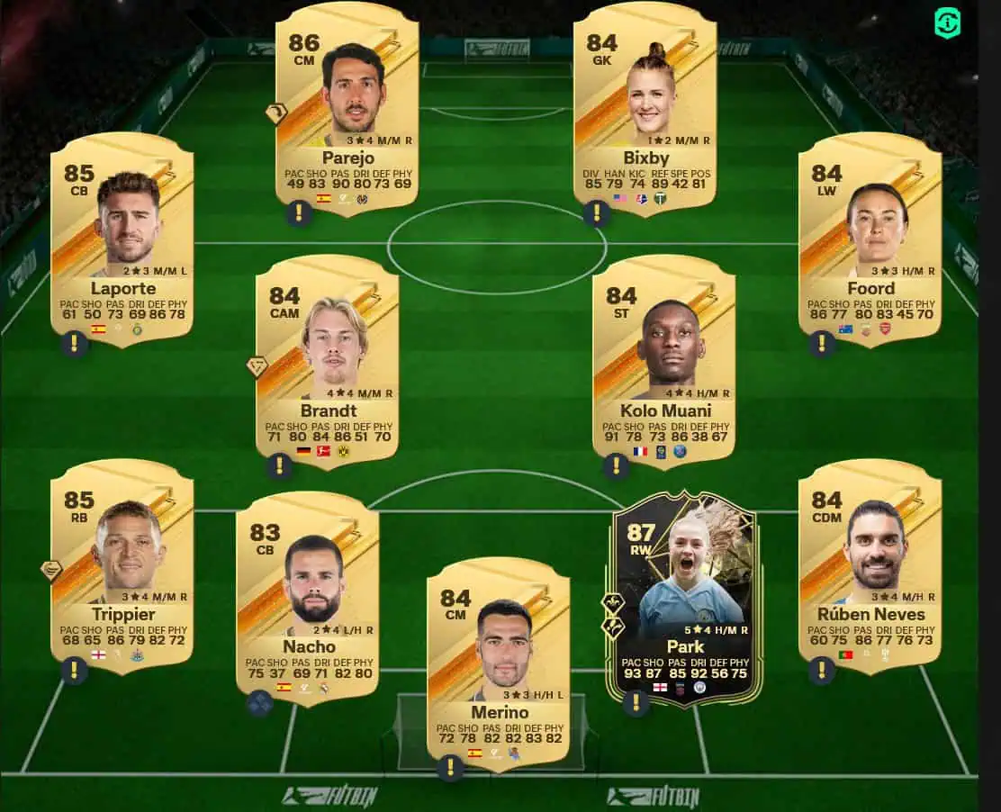 Soluzione Real Madrid SBC Nacho Fernández Flashback.