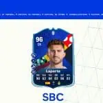 cover sbc laporte Uefa Euro International Stars fc 24