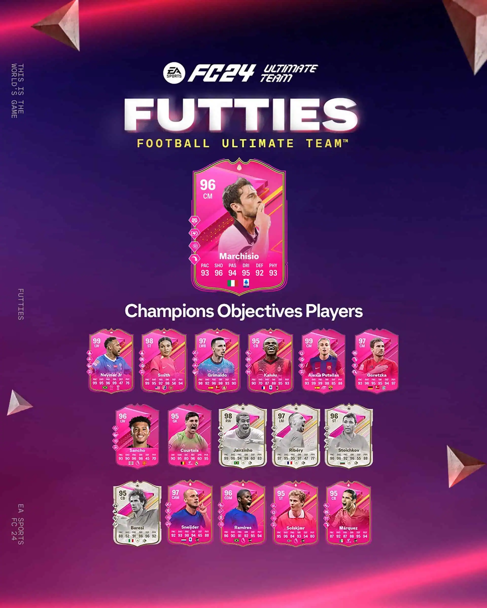 EA FC 24 Obiettivi Marchisio Eroe Futties Champions Requisiti E Recensione Carta Oscar Di UT.