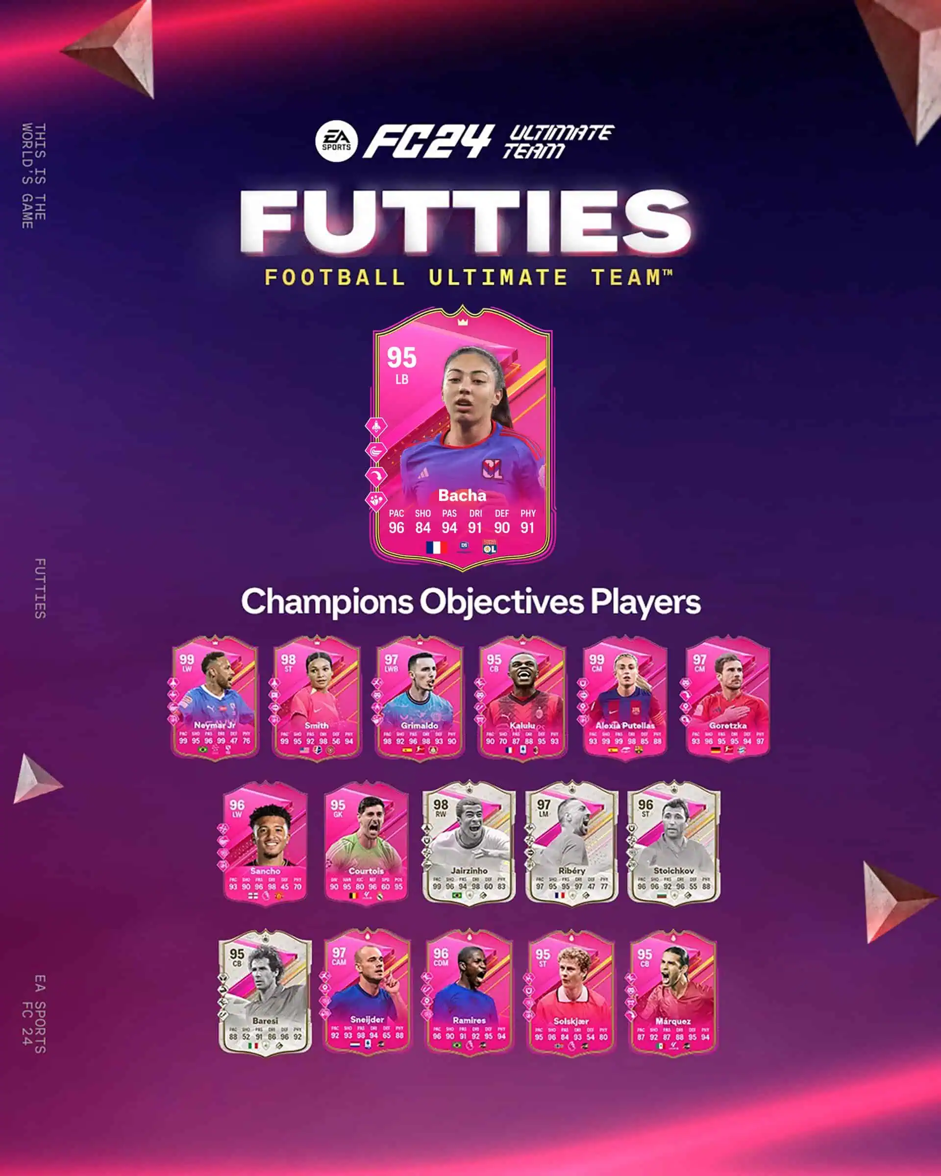 EA FC 24 Obiettivi Bacha Futties Champions Requisiti E Recensione Carta Oscar Di UT.
