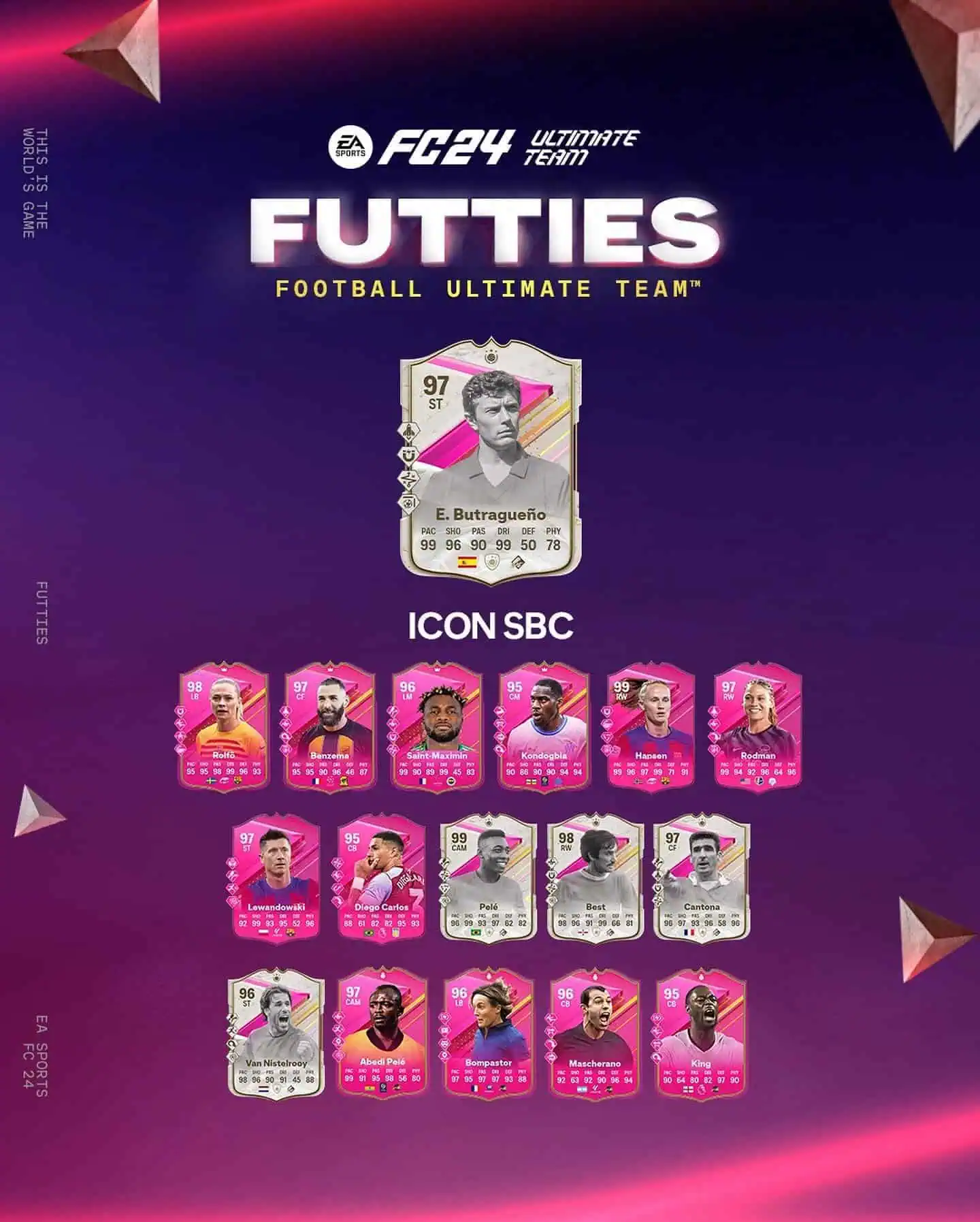 EA FC 24 SBC Emilio Butragueno Icon Futties Soluzioni E Recensione Carta Oscar Di UT.