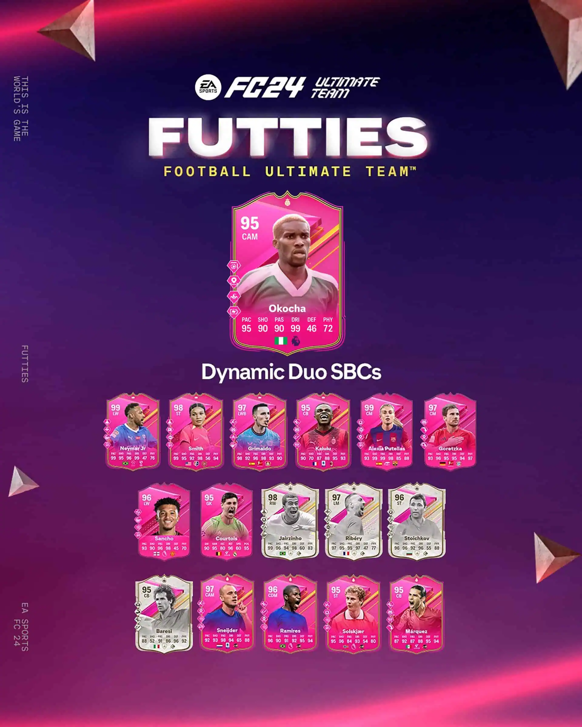 EA FC 24 SBC Okocha Futties Coppia D'Assi Soluzioni E Recensione Carta Oscar Di UT.