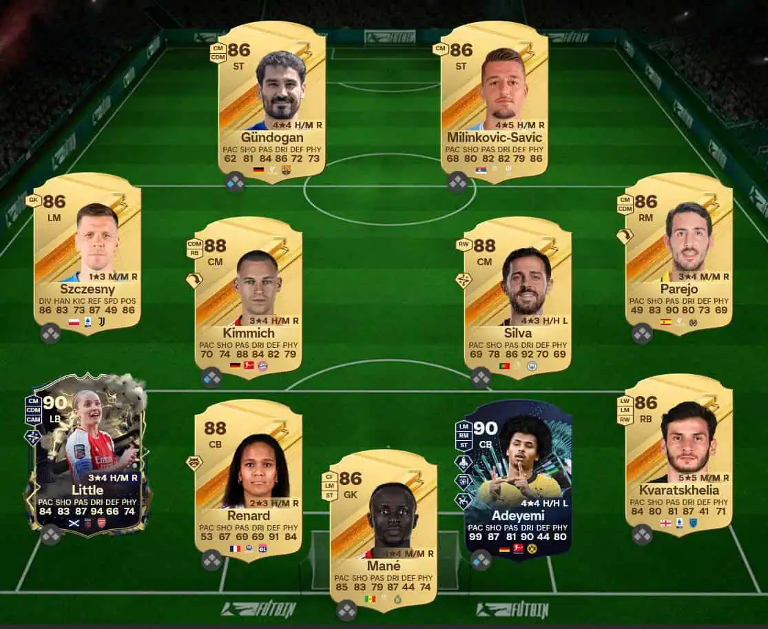 Soluzione Forma Smagliante SBC Paulo Dybala Futties.