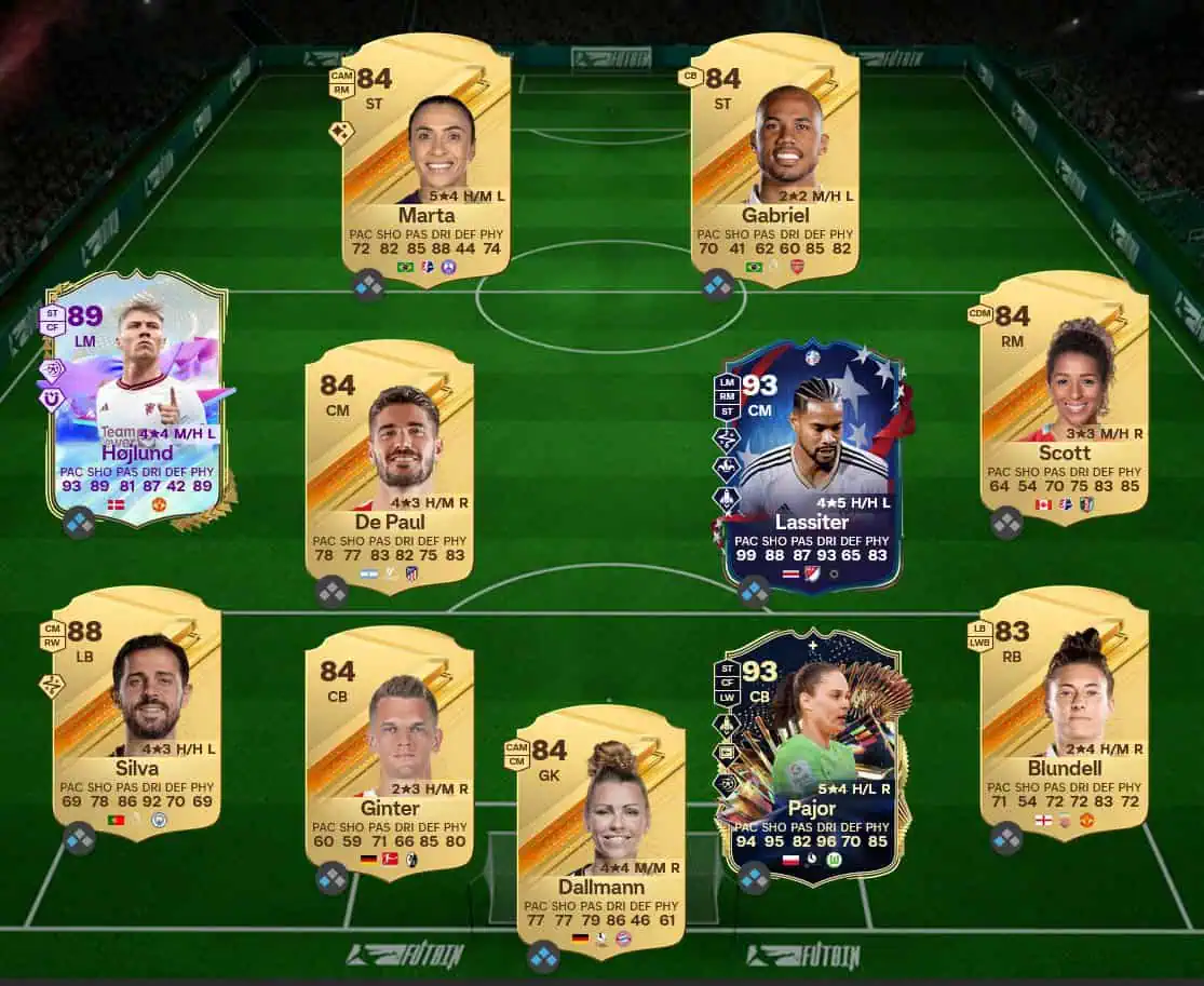 Soluzione Forma Smagliante SBC Raheem Sterling Futties.