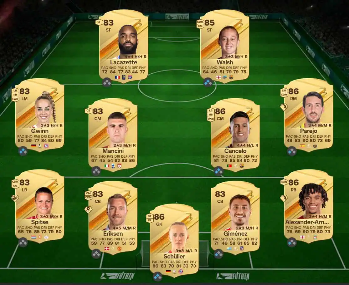 Soluzione Inghilterra SBC Ruben Loftus-Cheek Futties.