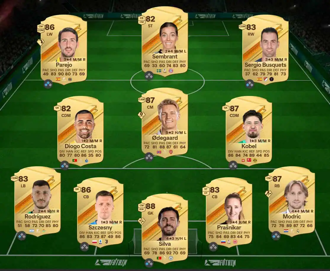 Soluzione Madridista SBC Emilio Butragueño Icon Futties.