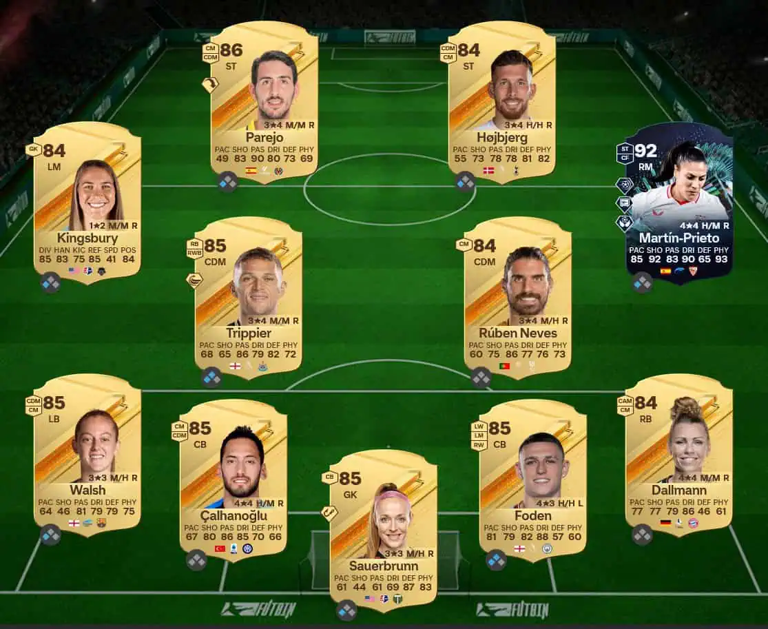 Soluzione Premier League SBC Joe Cole Futties.