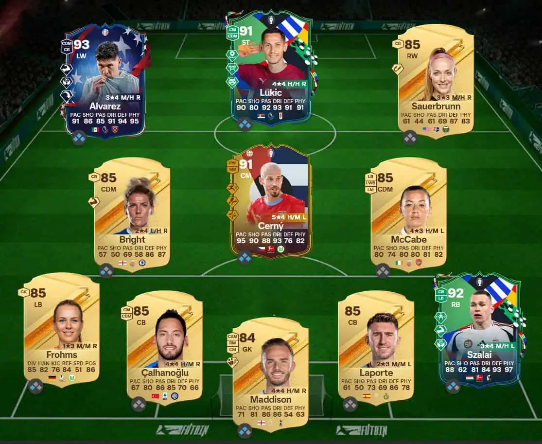 Soluzione Premier League SBC Timo Werner Futties.