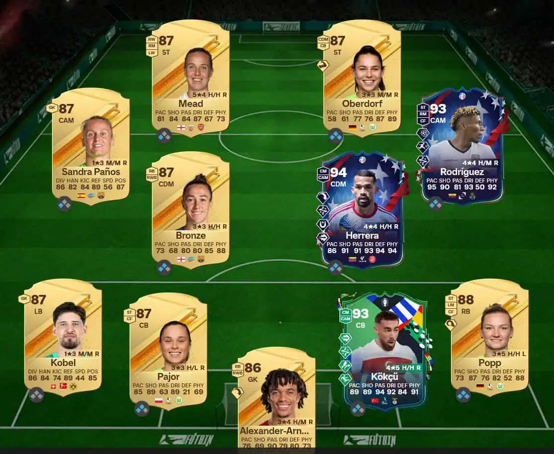 Soluzione Rosa Con Valutazione 90 SBC Vitinha Squadra Del Torneo.