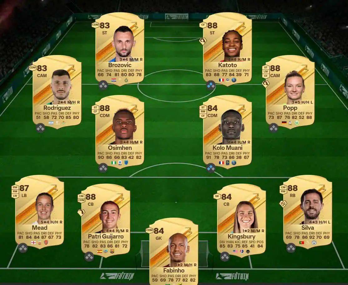 Soluzione SBC ValentÃn Carboni Showdown.