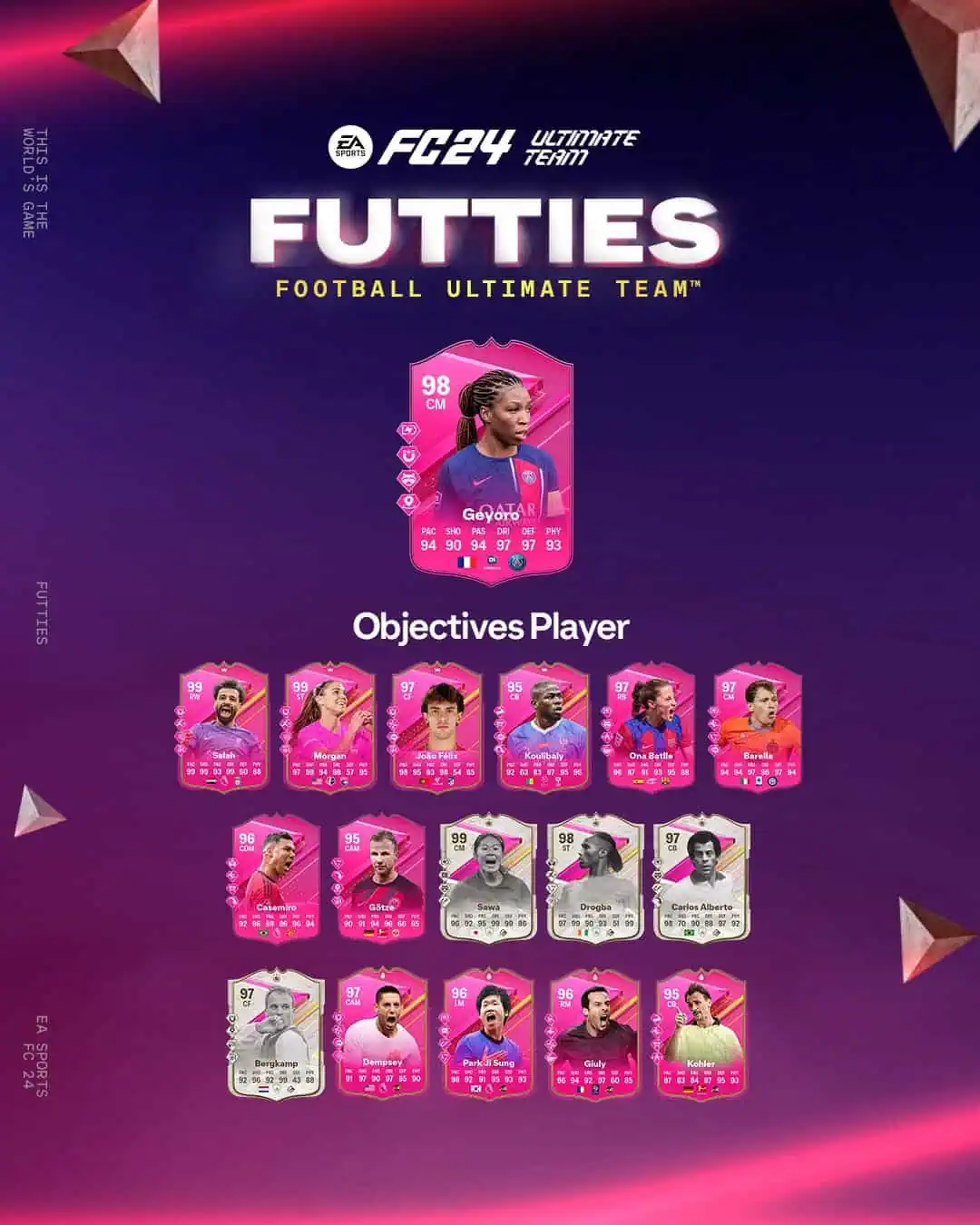 EA FC 24 Obiettivi Grace Geyoro Futties Requisiti E Recensione Carta Oscar Di UT.