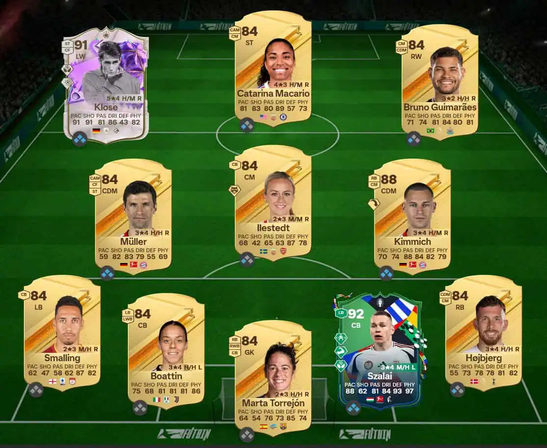 Soluzione FubBallgott SBC Bastian Schweinsteiger Icon Futties.