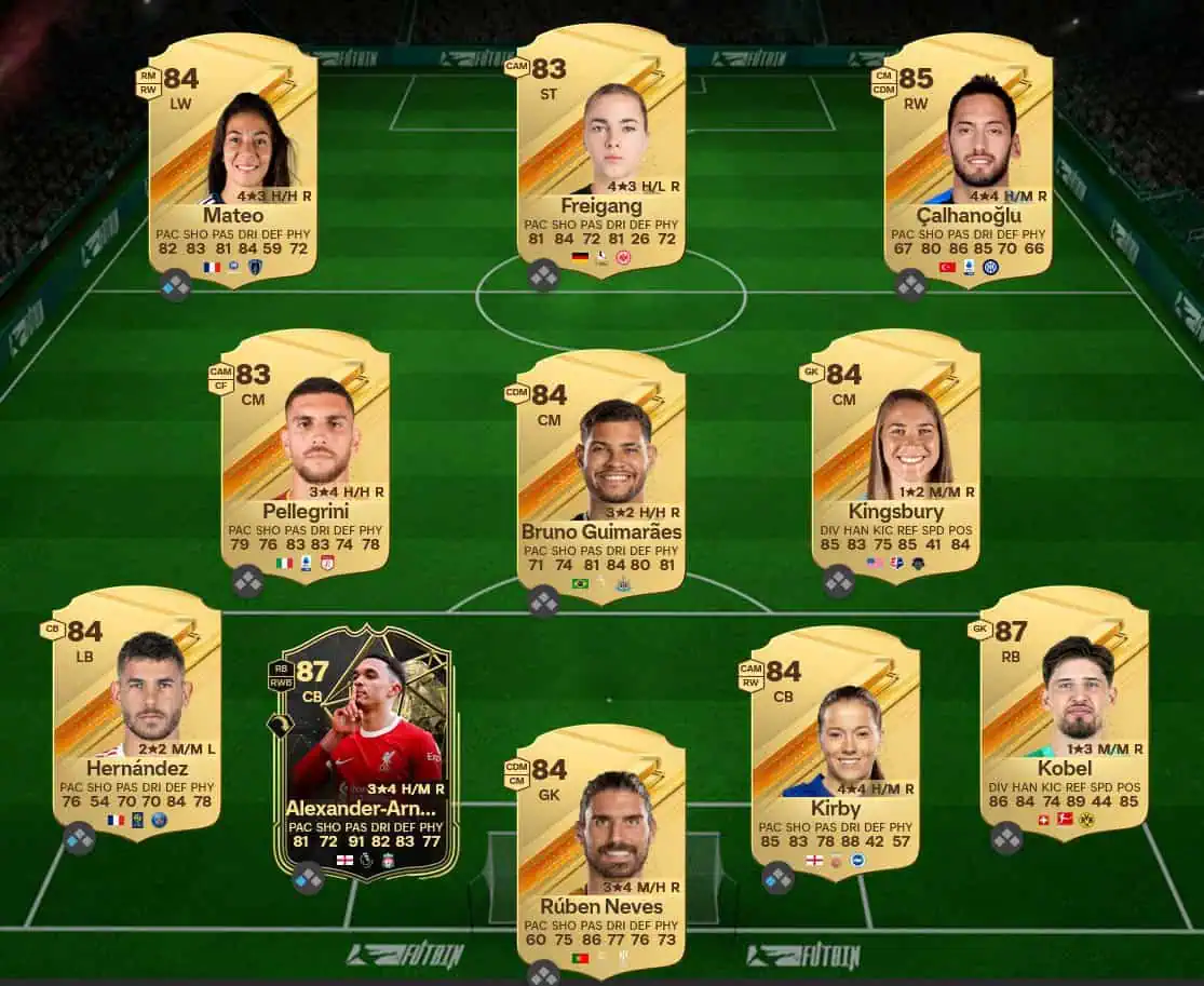 Soluzione Forma Smagliante SBC Sadio Mané Futties.