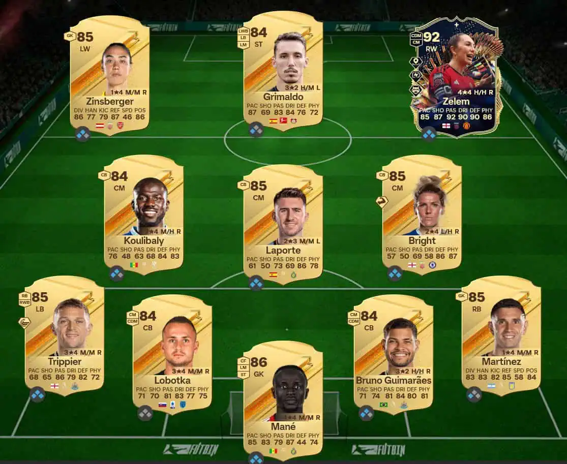 Soluzione Forma Smagliante SBC Yaya Tourรฉ Eroe Futties.