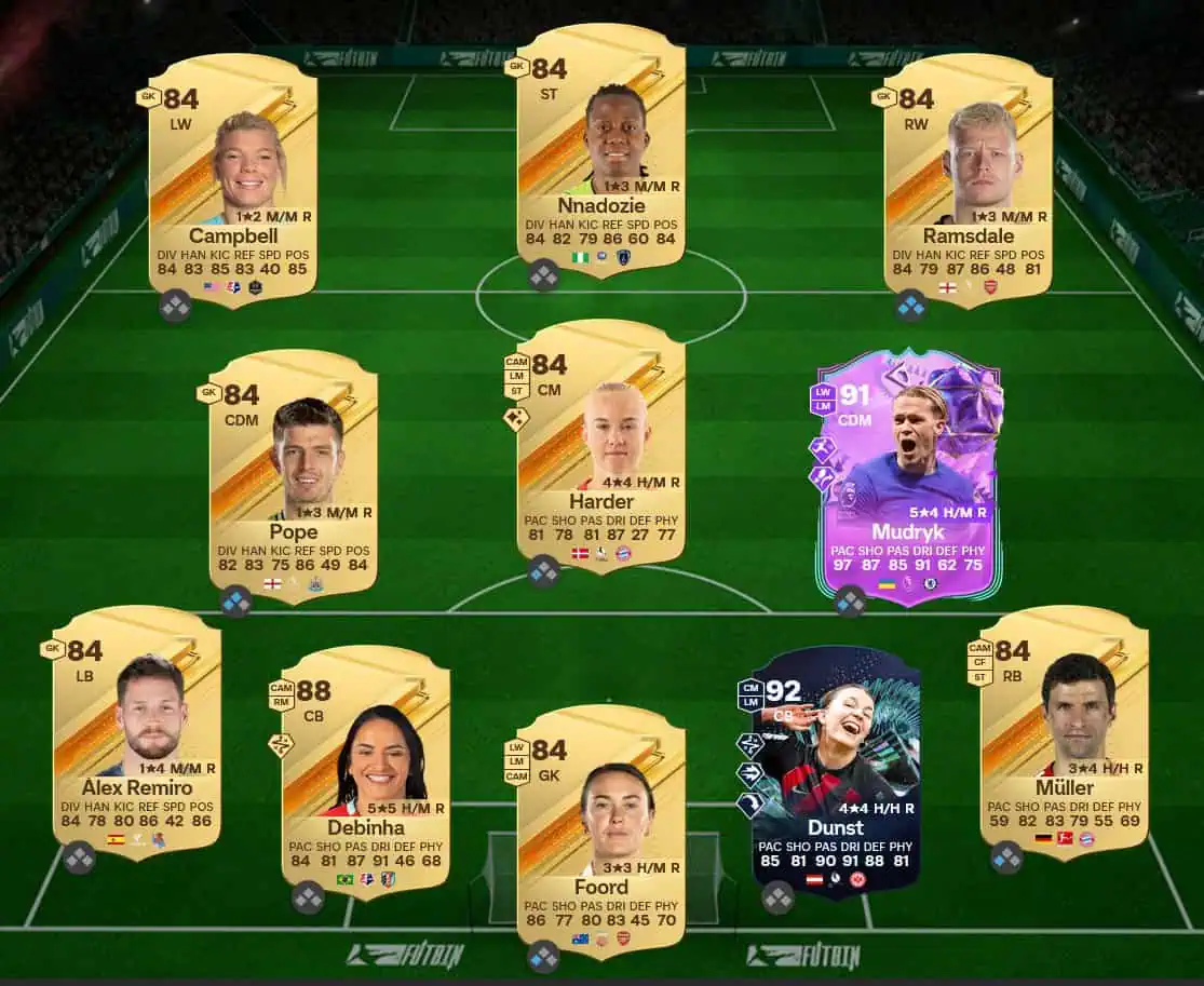 Soluzione Premier Legaue SBC Aaron Wan-Bissaka Futties.