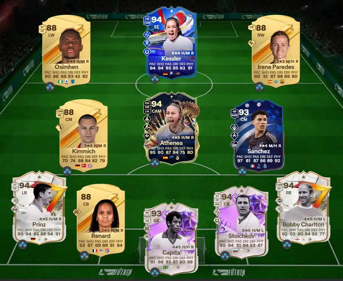 Soluzione Prima Scelta SBC Mia Hamm Icon Futties.