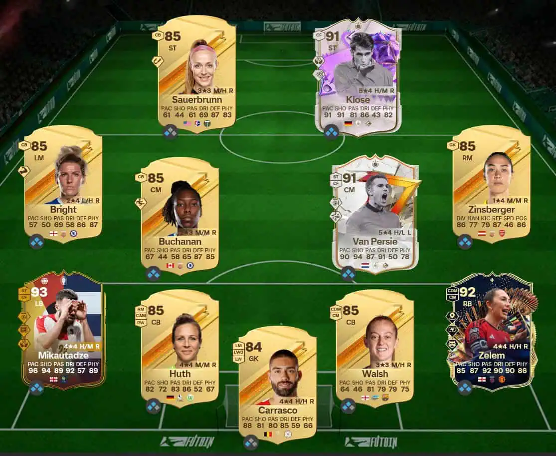 Soluzione Rosa Con Valutazione 89 SBC Samuel Eto'o Icon Futties.