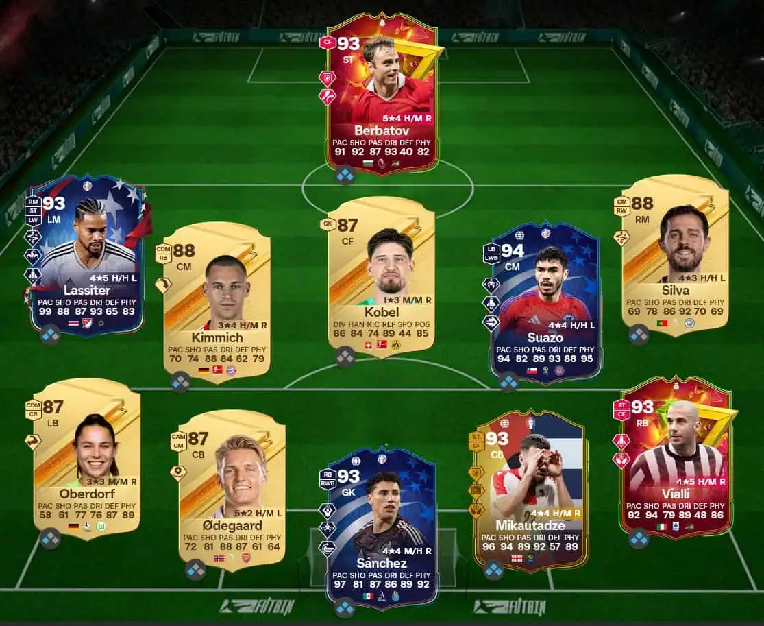 Soluzione Rosa Con Valutazione 92 SBC Samuel Eto'o Icon Futties.