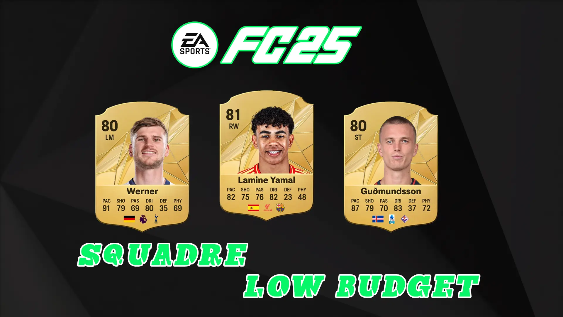Cover Squadre Low Budget Fc 25