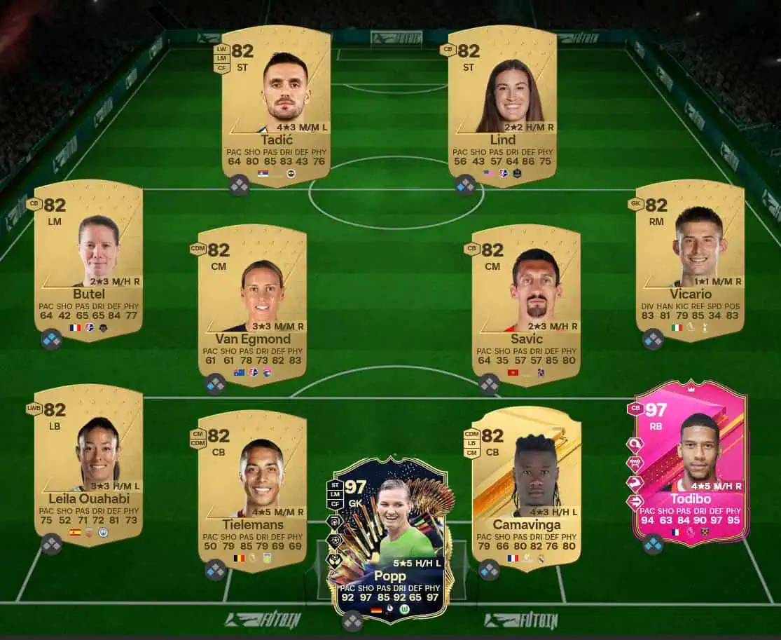 Soluzione SBC Oriol Romeu Futties.