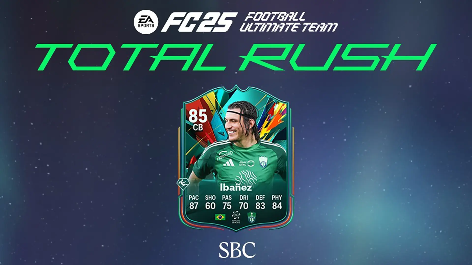 Cover SBC Ibanez Total Rush Fc 25