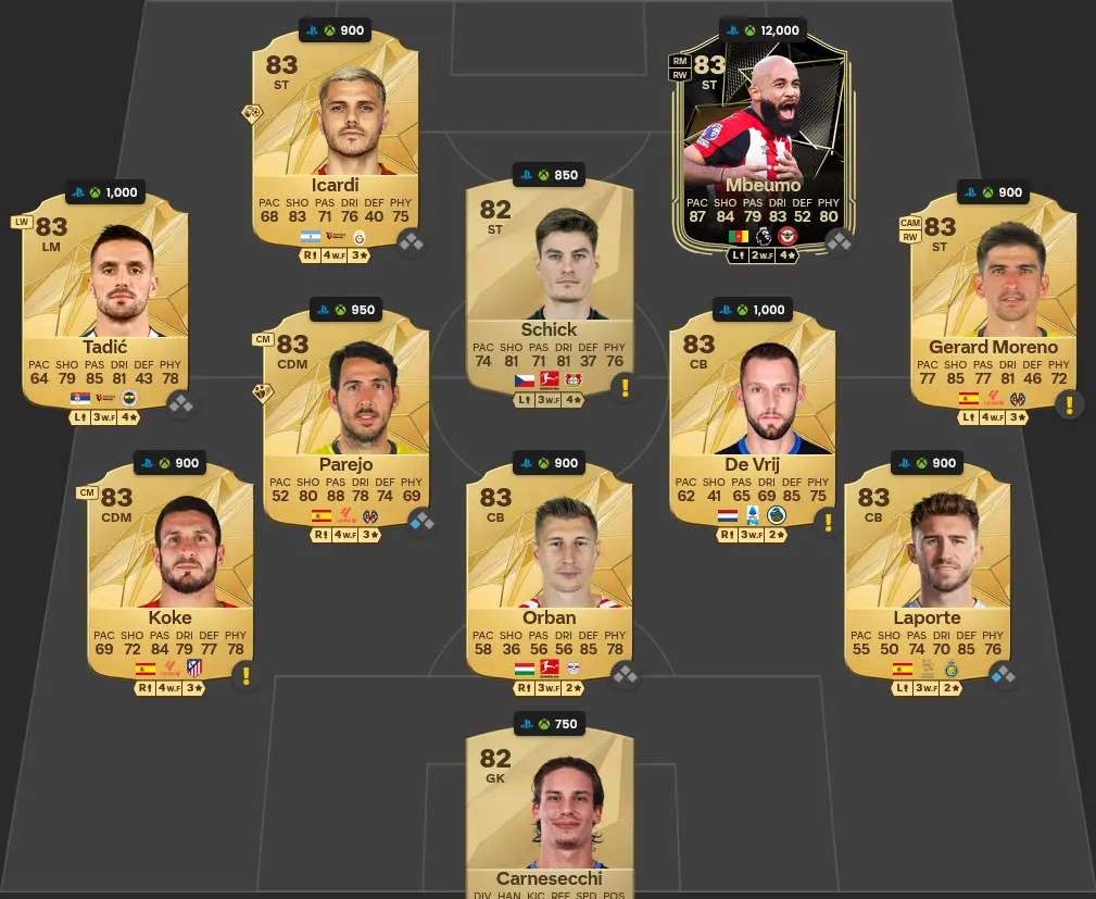 Soluzione Forma Smagliante SBC Robbie Keane Eroi In Questo Giorno.