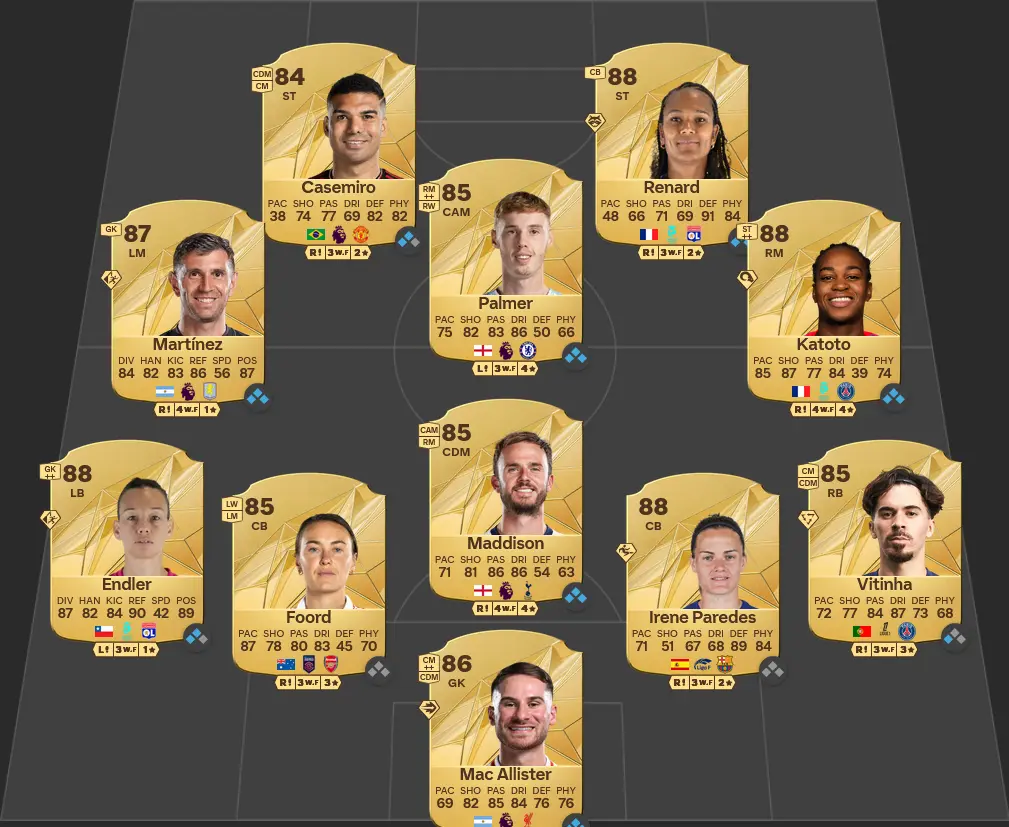 Soluzione Rosa Con Valutazione 87 SBC Raheem Sterling Total Rush.