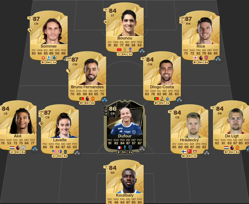 Soluzione Forma Smagliante SBC Nico Williams Road To The Knockouts.