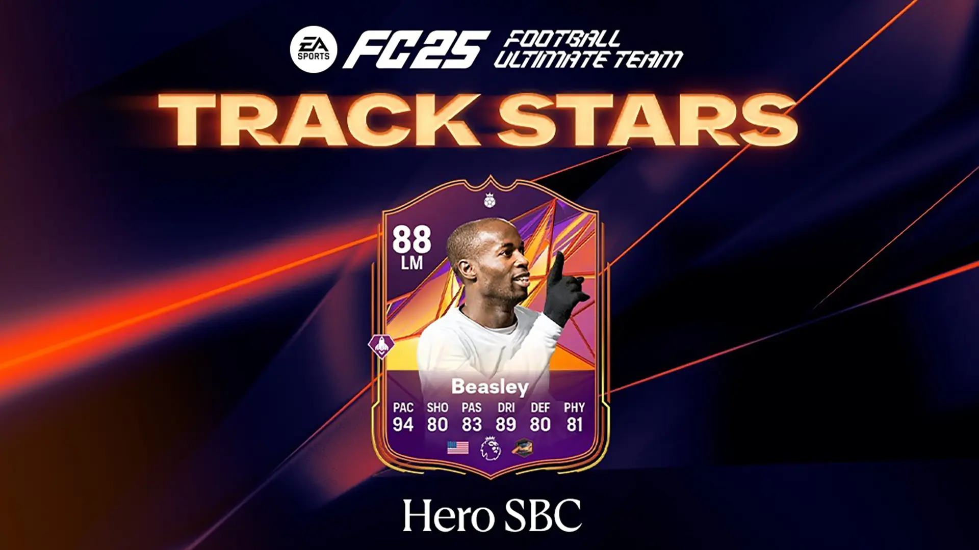 Cover SBC Beasley Hero Track Stars Fc 25