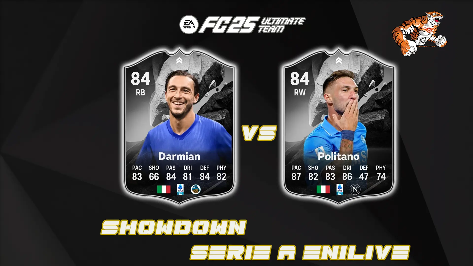 Cover SBC Darmian Politano Showdown Serie A Fc 25