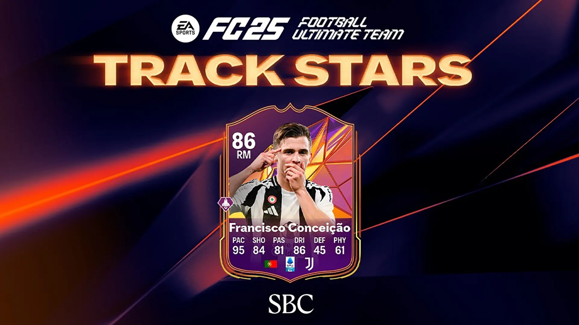 Cover SBC Francisco Conceicao Track Stars Fc 25
