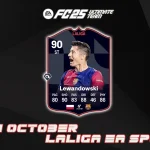 Cover SBC Lewandowski POTM October LaLiga Fc 25