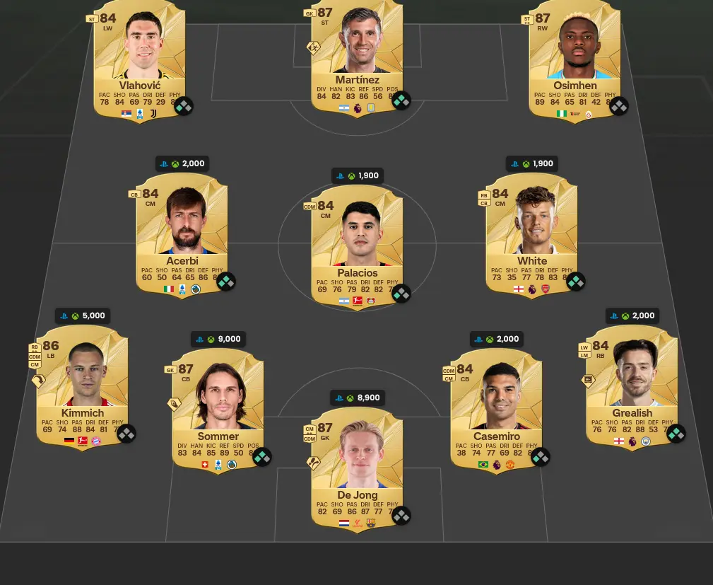 Soluzione Brasile SBC Vinícius Jr. POTM Novembre.