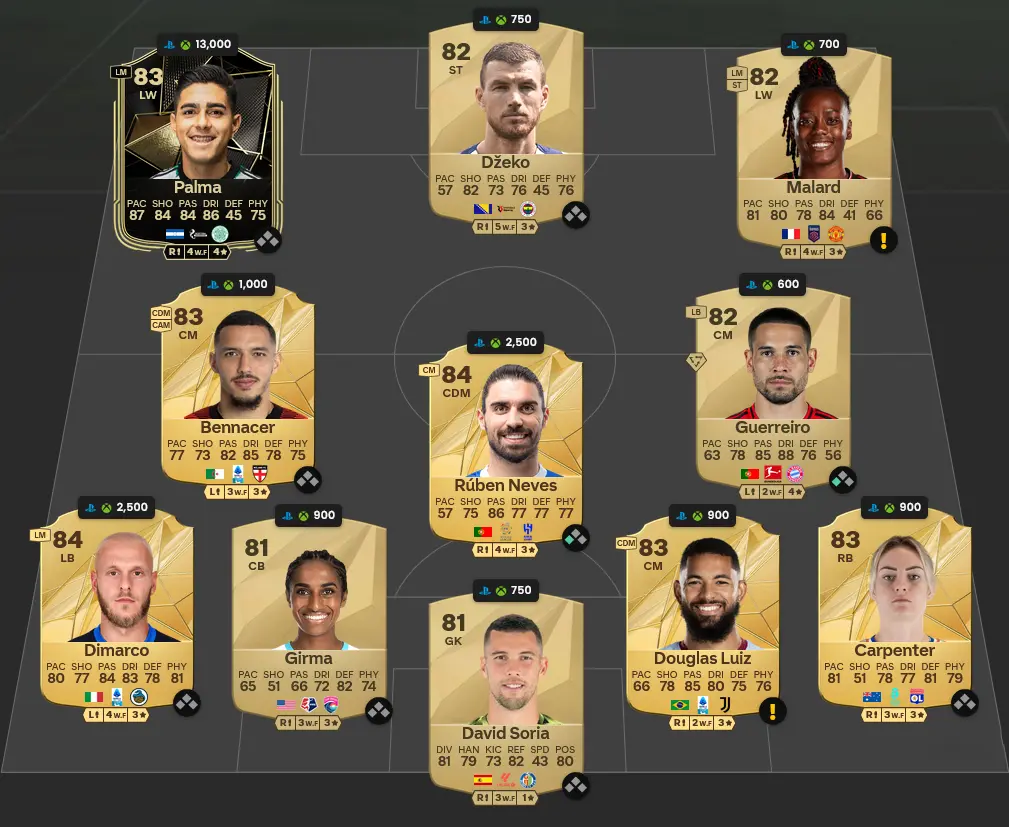 Soluzione Francia SBC Thomas Lemar Tour Mondiale.
