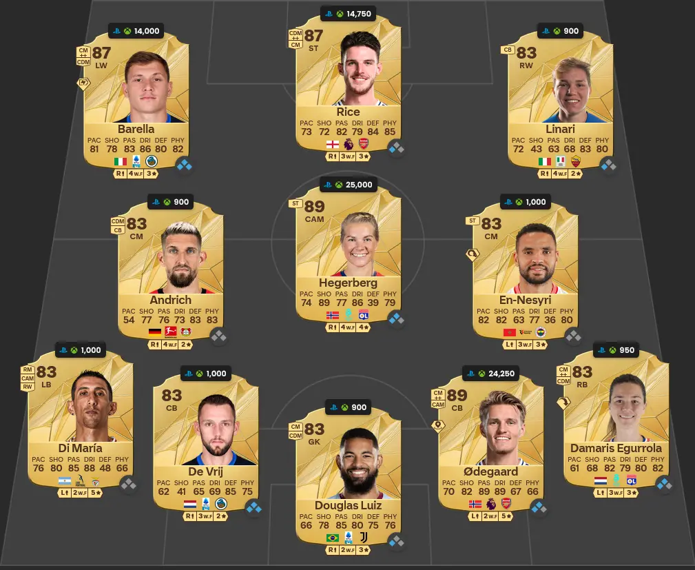 Soluzione Rosa Con Valutazione 86 SBC Robert Lewandowski POTM Ottobre.