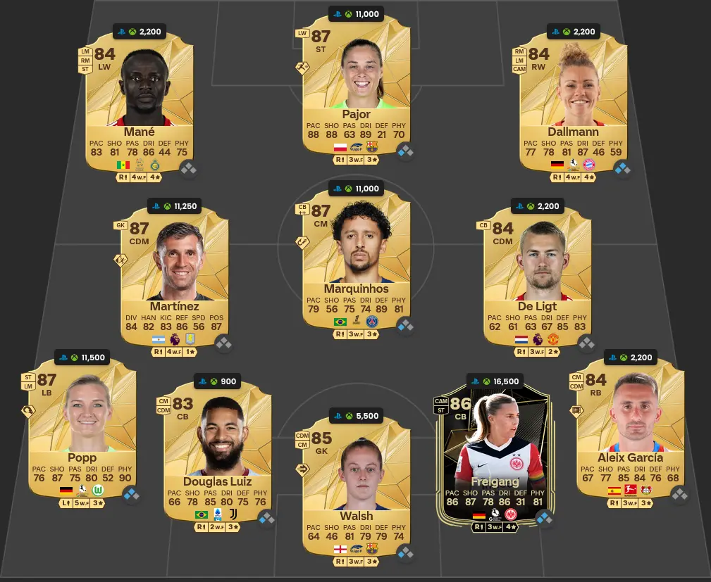 Soluzione Rosa Con Valutazione 86 TOTW SBC DaMarcus Beasley Eroi Stelle Dell'Atletica.