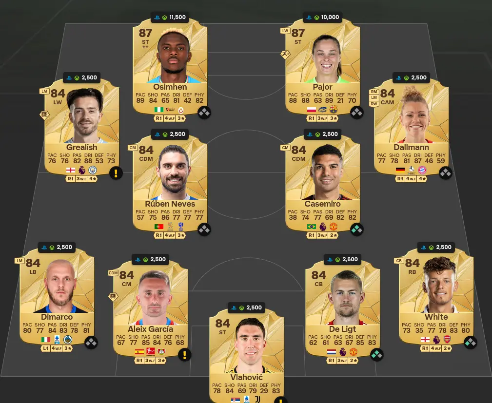 Soluzione Saudi Pro League SBC Anderson Talisca FC Pro Live.