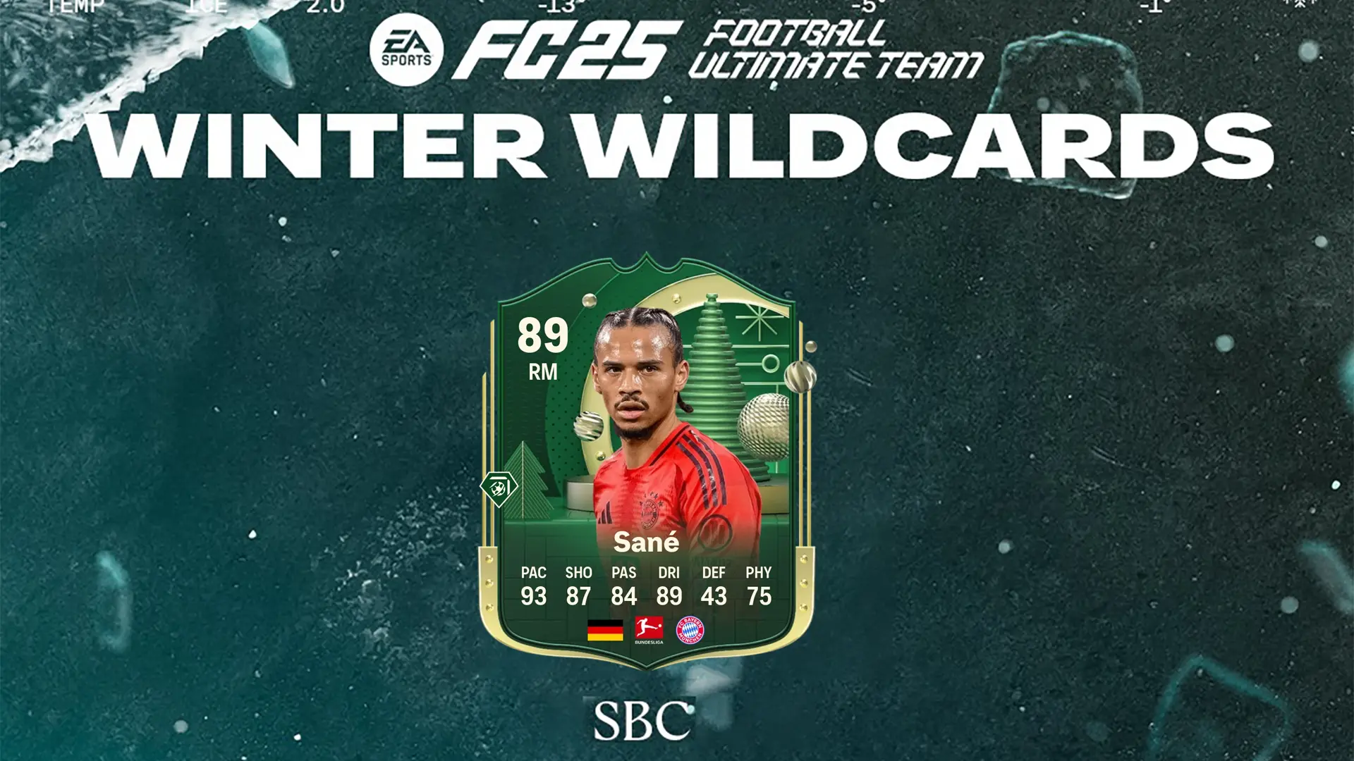 Cover SBC Sane Winter Wildcards Fc 25