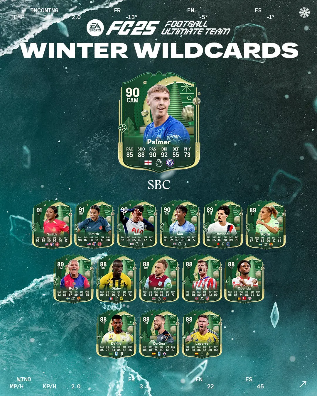 EA FC 25 SBC Cole Palmer Jolly Invernali Soluzioni E Recensione Della Carta Winter Wildcards.