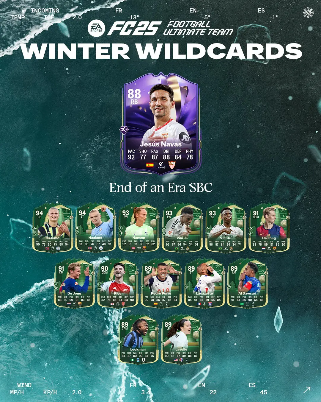 EA FC 25 SBC Jesus Navas EOAE Soluzioni E Recensione Carta Fine Di Un'Era.