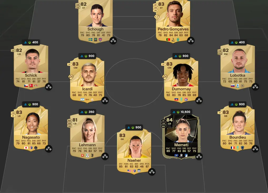 Soluzione Forma Smagliante SBC Tajon Buchanan Winter Champions.