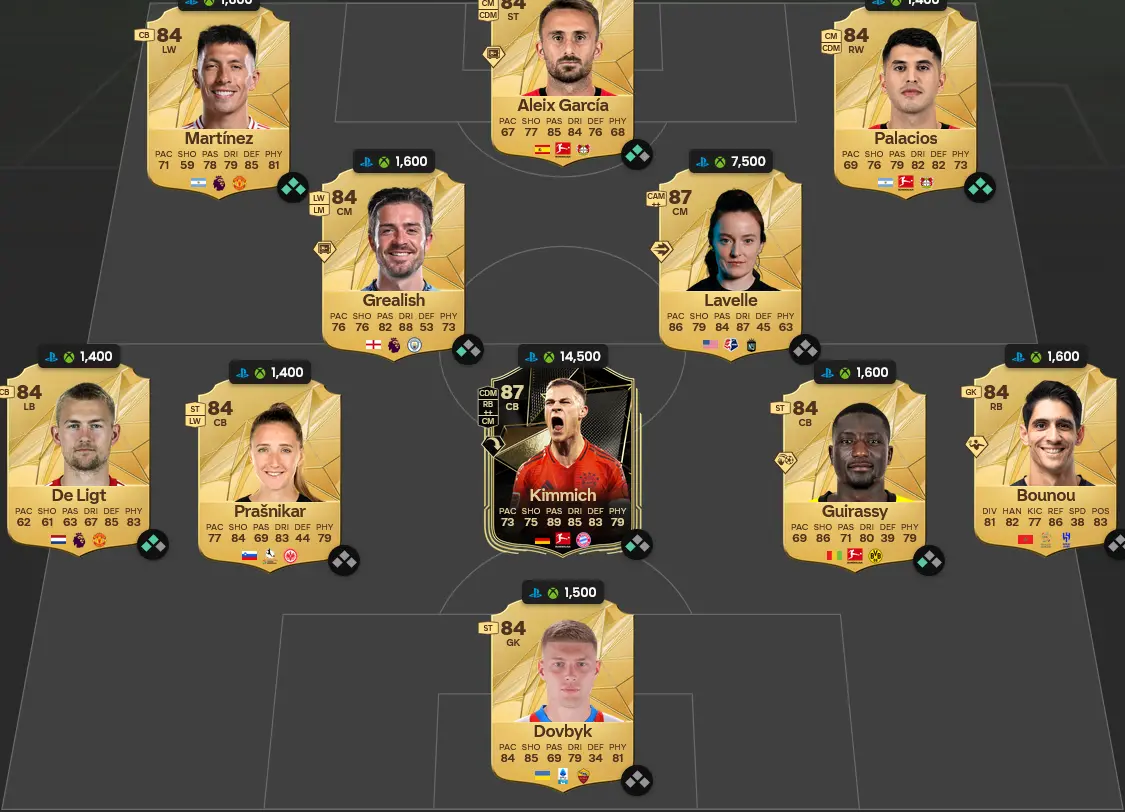 Soluzione Forma Smagliante SBC Gavi Winter Wildcards.