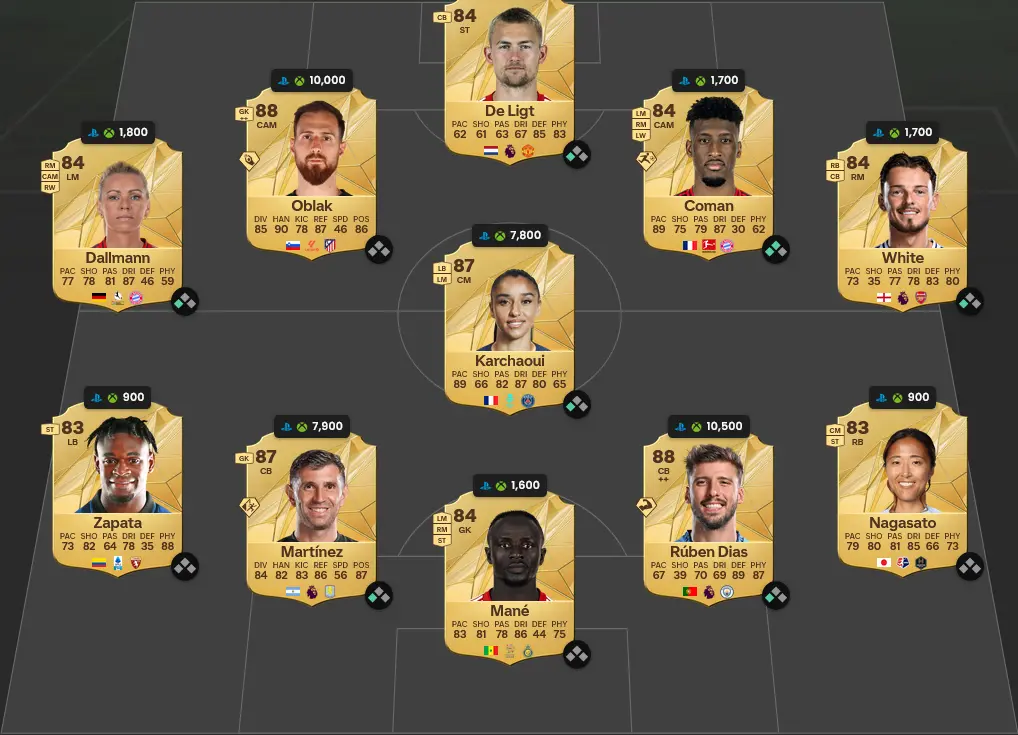 Soluzione Les Bleus SBC Claude Makélélé Winter Wildcards Icona.