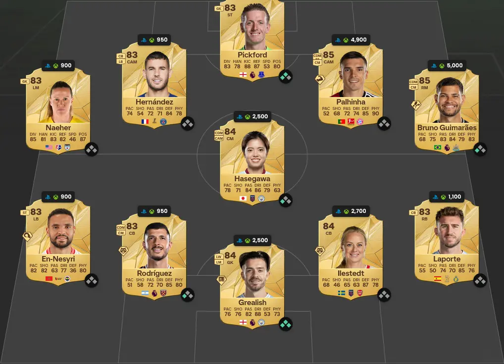 Soluzione Ligue 1 SBC Wilfried Zaha Thunderstruck.