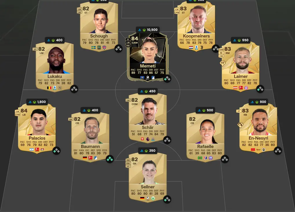 Soluzione Rosa Con Valutazione 83 SBC Scott McTominay Winter Champions.