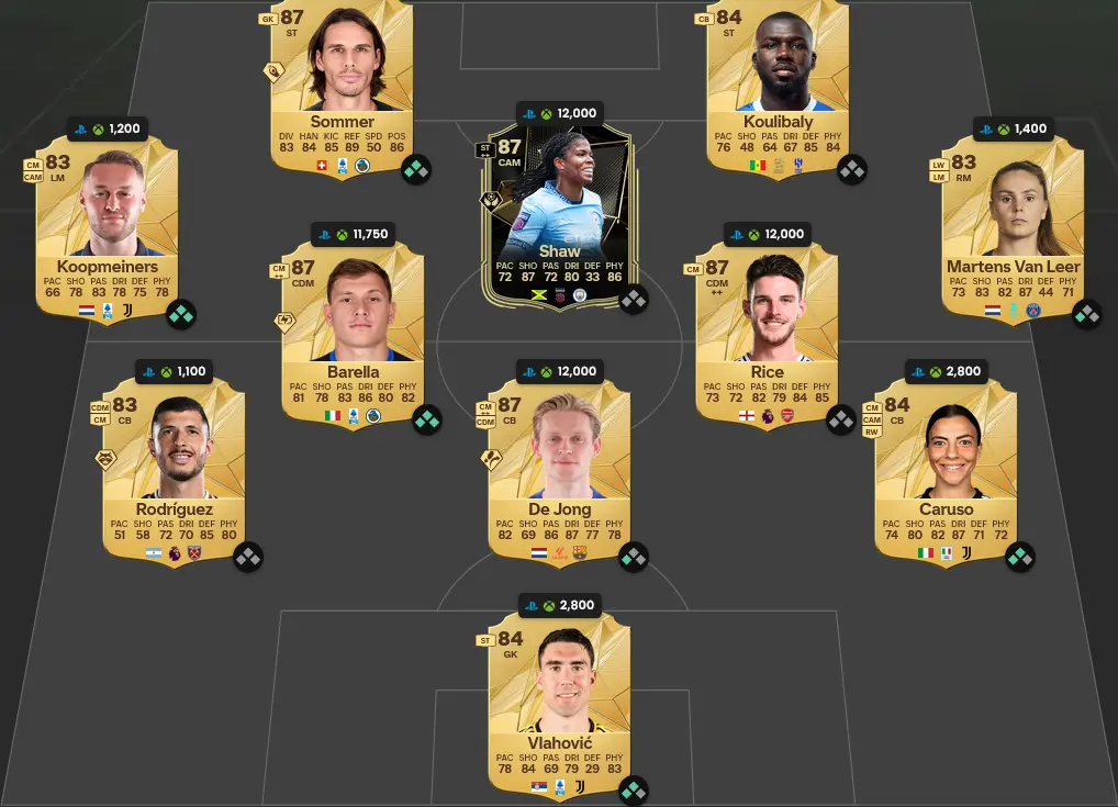 Soluzione Rosa Con Valutazione 86 SBC Raul Icona Thunderstruck Thunderstruck.