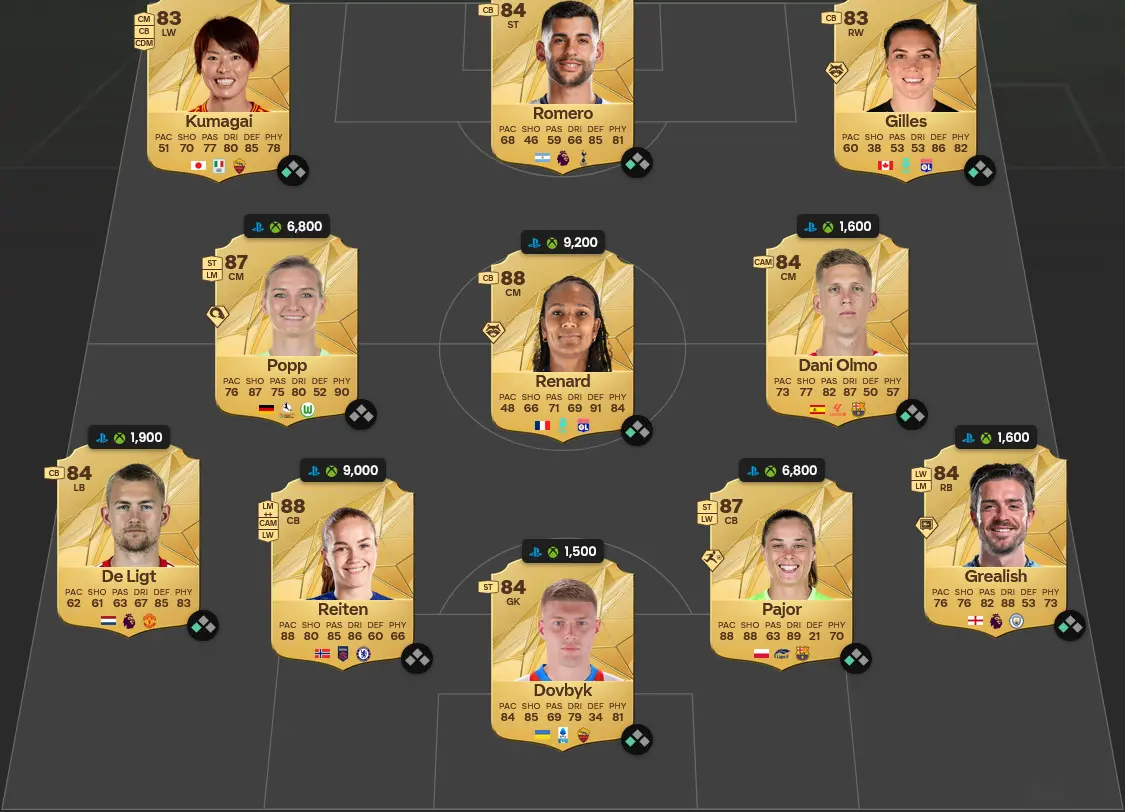 Soluzione Rosa Con Valutazione 86 SBC Ze Roberto Winter Wildcards Eroe.