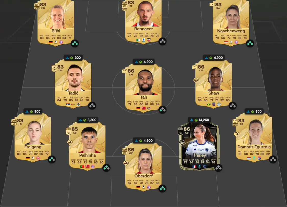 Soluzione Forma Smagliante SBC Marquinhos Menzioni D'Onore TOTY.
