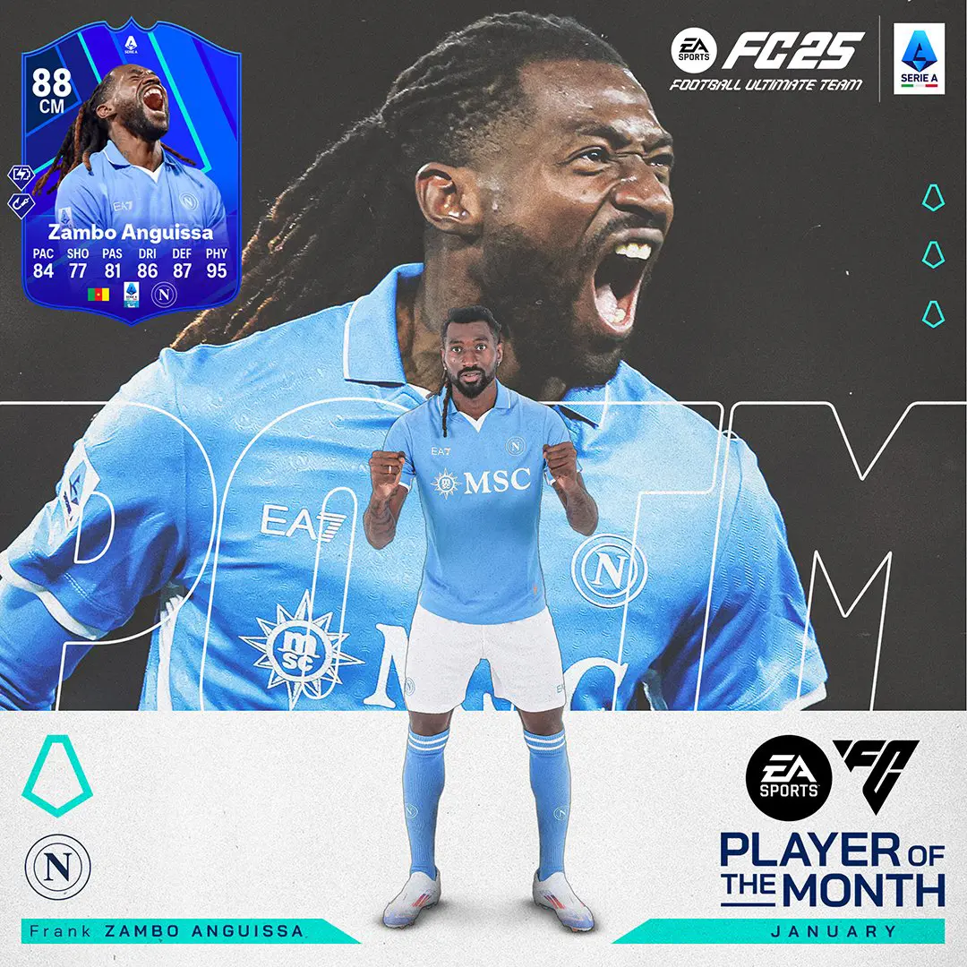 EA FC 25 SBC Zambo Anguissa POTM Requisiti E Recensione.