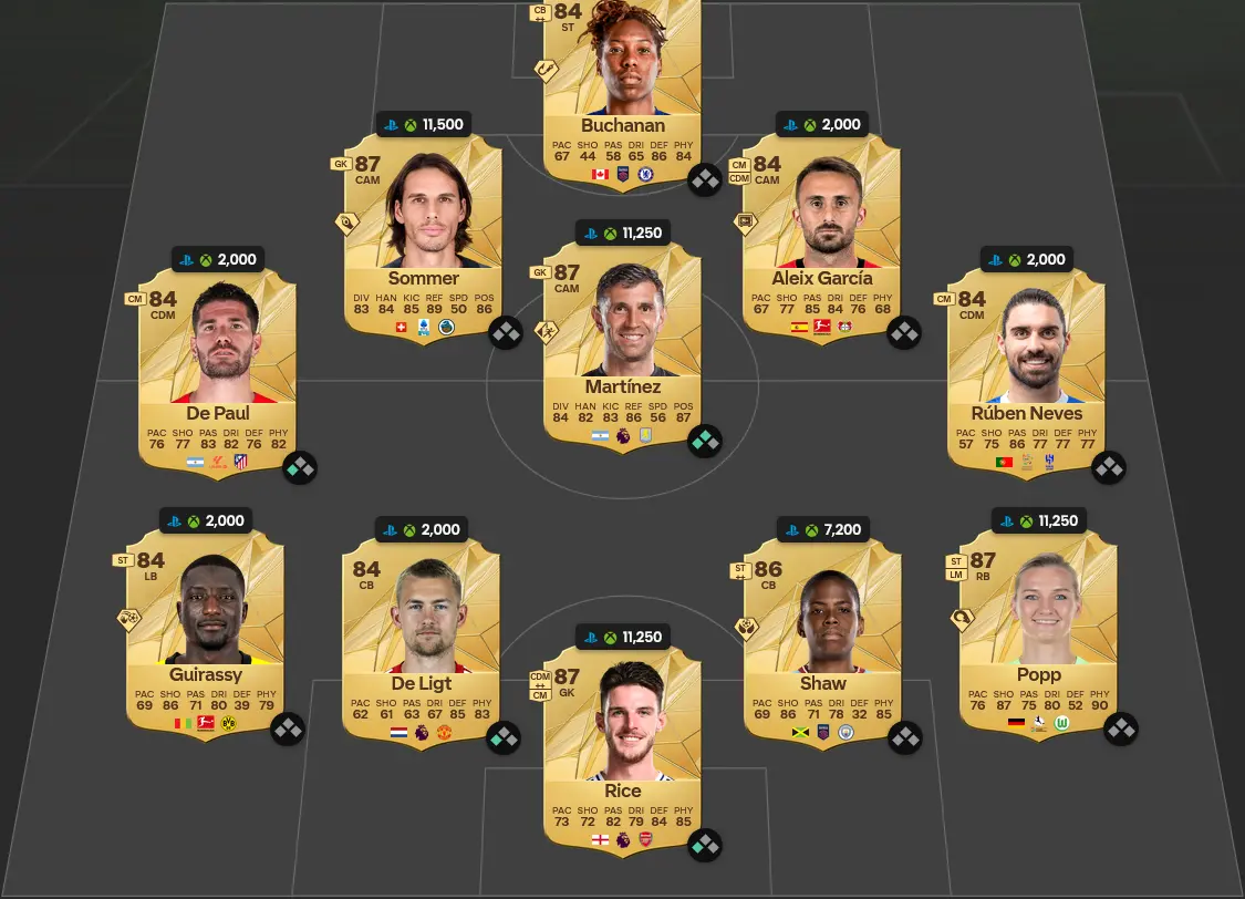 Soluzione Rosa Con Valutazione 86 SBC Alexis Sanchez Flashback.